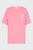 Женская розовая футболка
