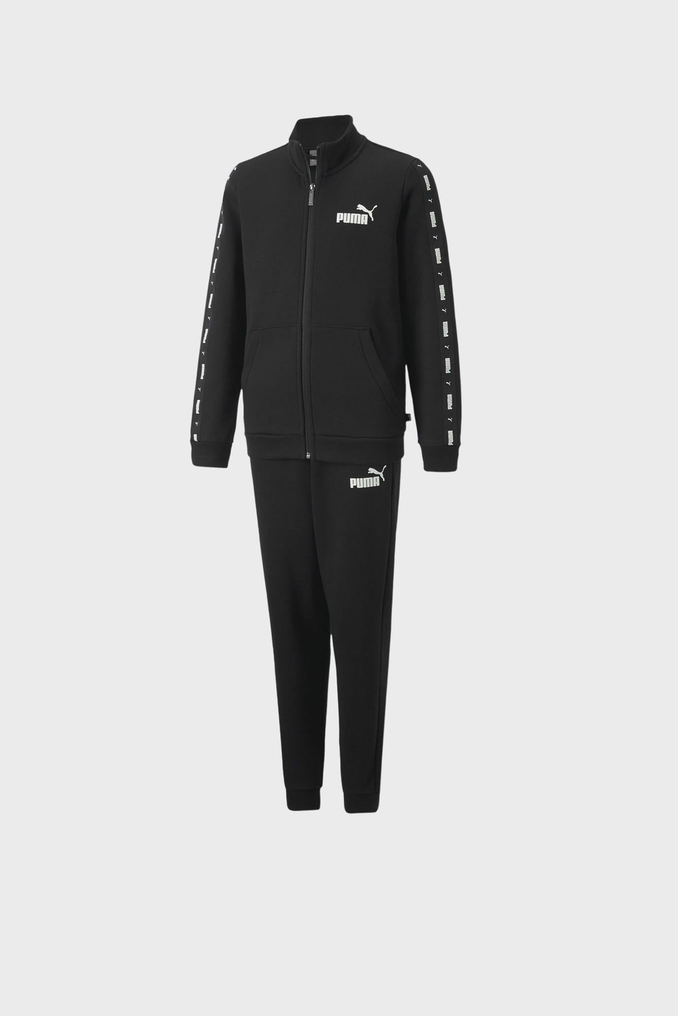 Детский черный спортивный костюм (кофта, брюки) Tape Sweat Suit Youth 1