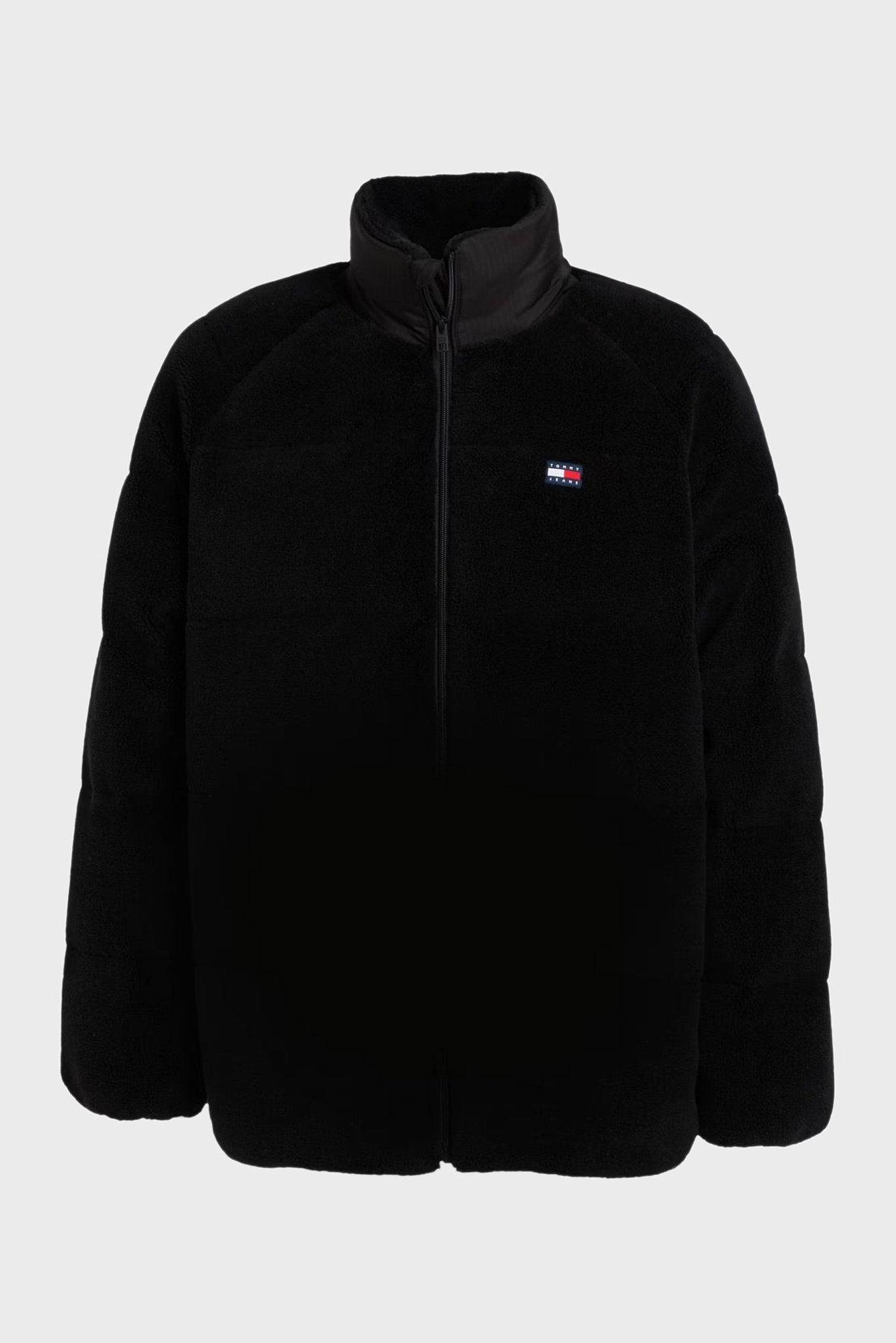 Мужская черная куртка TJM VAIL TEDDY PUFFER EXT Черный M Tommy Jeans DM0DM19638 Мужская черная куртка TJM VAIL TEDDY PUFFER EXT Черный M Tommy Jeans DM0DM19638