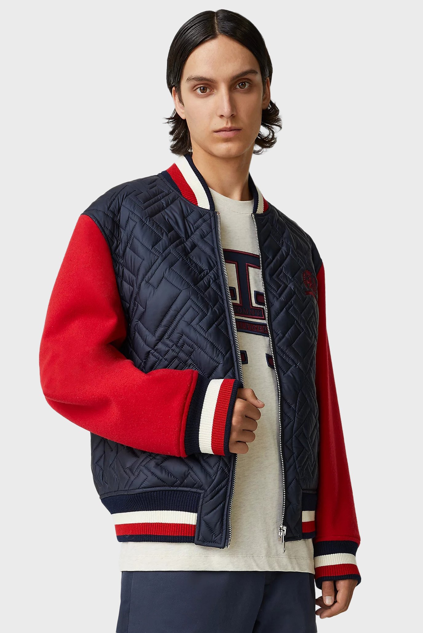 Чоловічий бомбер THL MONOGRAM VARSITY 1