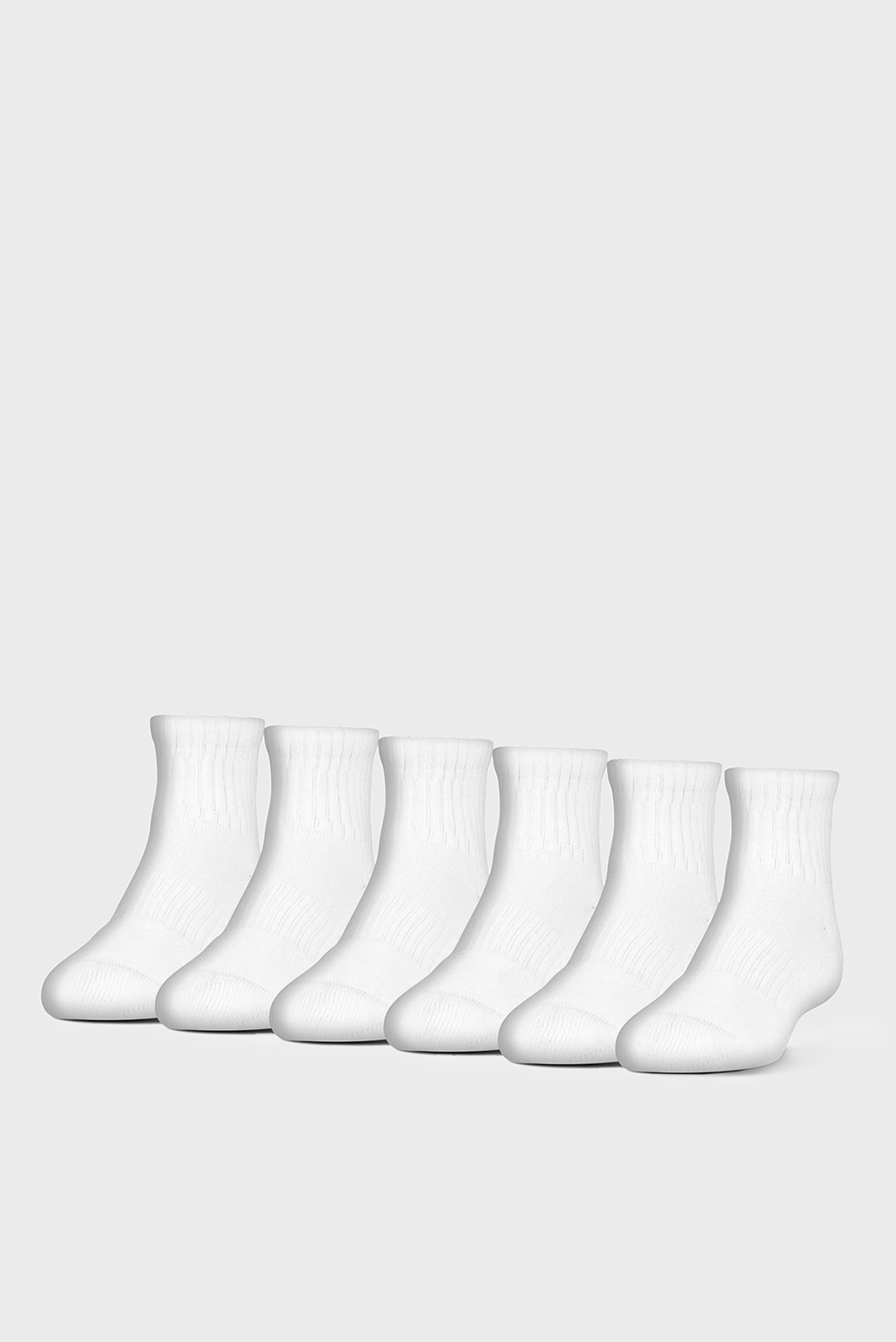 Белые носки CHARGED COTTON (6 пар) 1