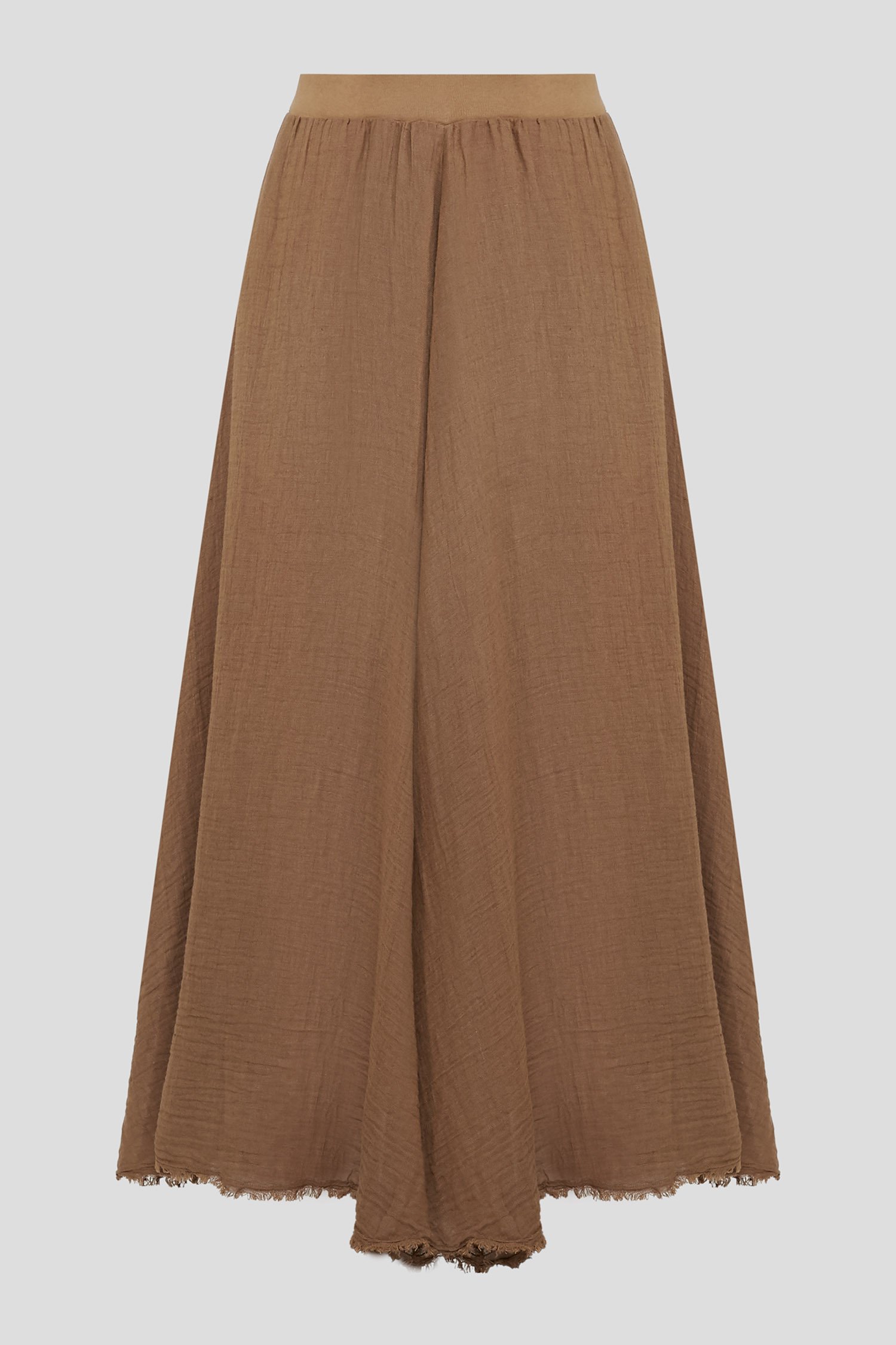 Женская коричневая юбка 1