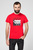 Чоловіча червона футболка T-DIEGO-J12
