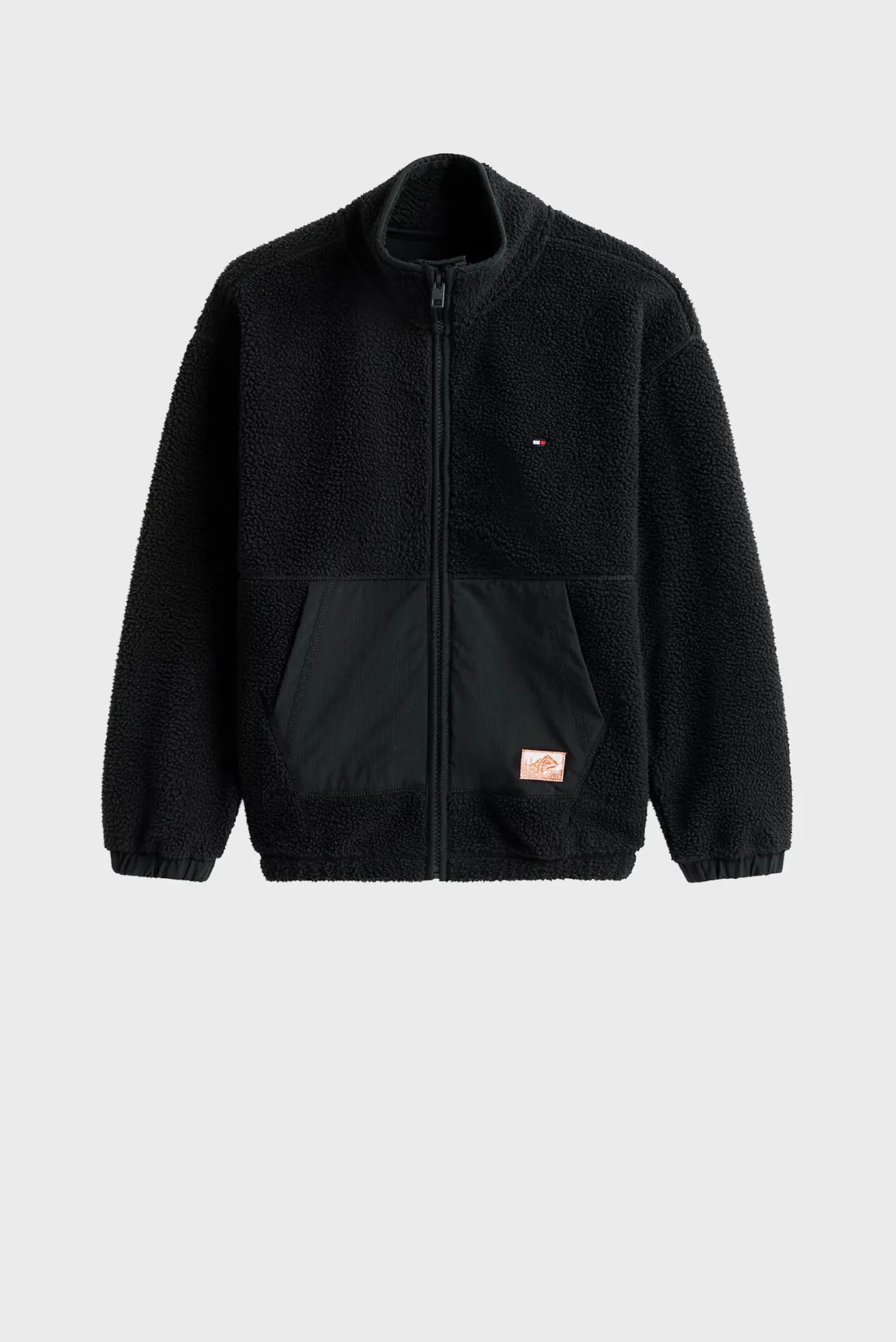 Детская черная спортивная кофта FABRIC 5