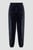Женские темно-синие велюровые спортивные брюки