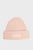 Женская розовая шапка TOMMY TWIST BEANIE