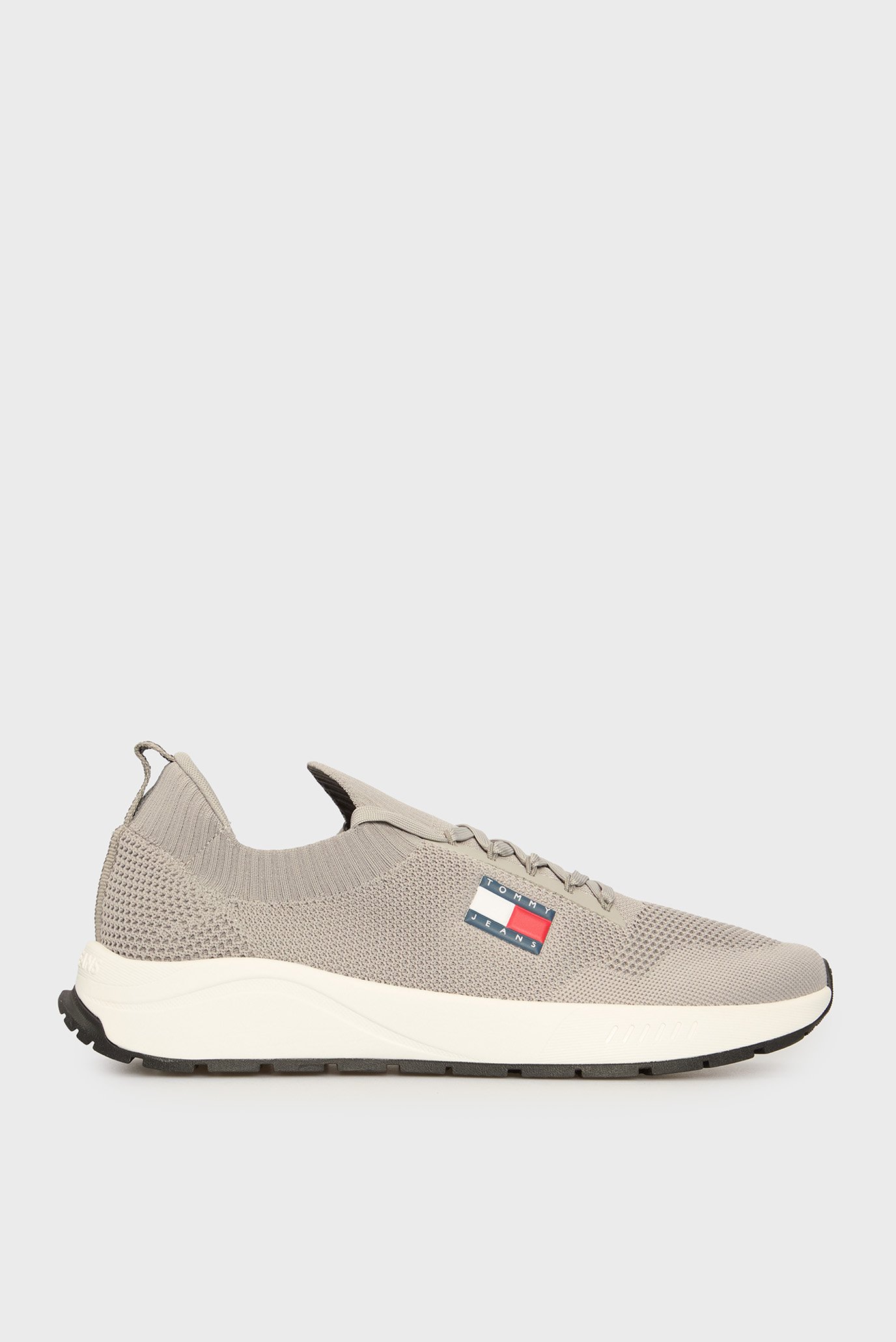 Мужские серые кроссовки TJM RUNNER KNTITTED Серый 40 Tommy Jeans EM0EM01555 Мужские серые кроссовки TJM RUNNER KNTITTED Серый 40 Tommy Jeans EM0EM01555