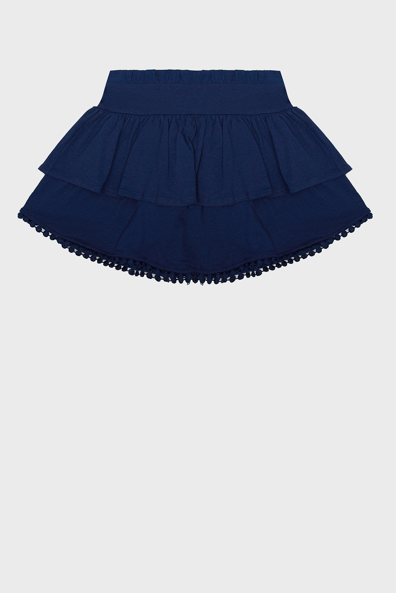 Детская темно-синяя юбка 1