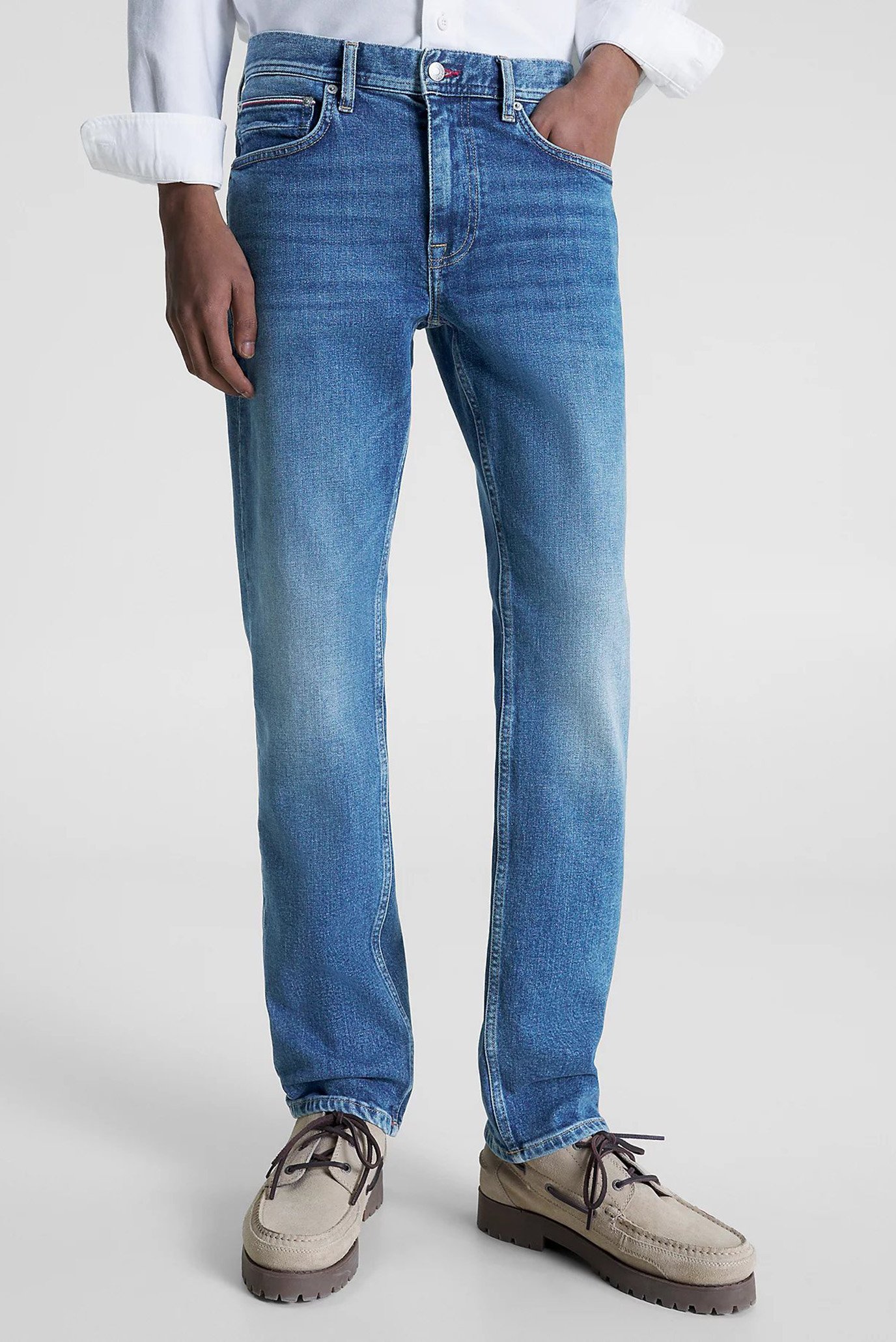 Мужские синие джинсы STRAIGHT DENTON STR CLEVE 1