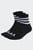 Черные носки (3 пары) 3-Stripes Cushioned Sportswear Mid-Cut