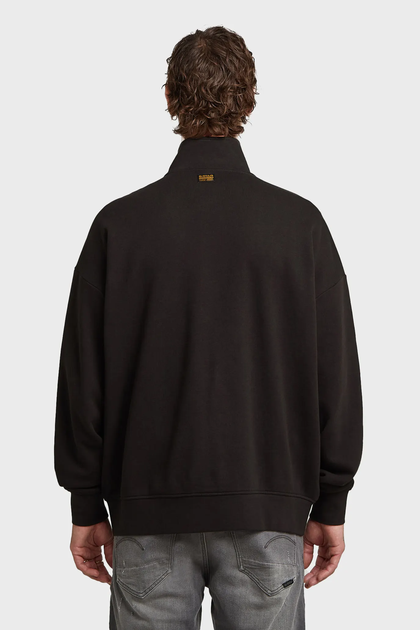 Мужская черная спортивная кофта Rovic 3