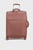 Женский пудровый чемодан 63 см PLUME ROSE BEIGE
