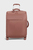Женский пудровый чемодан 63 см PLUME ROSE BEIGE