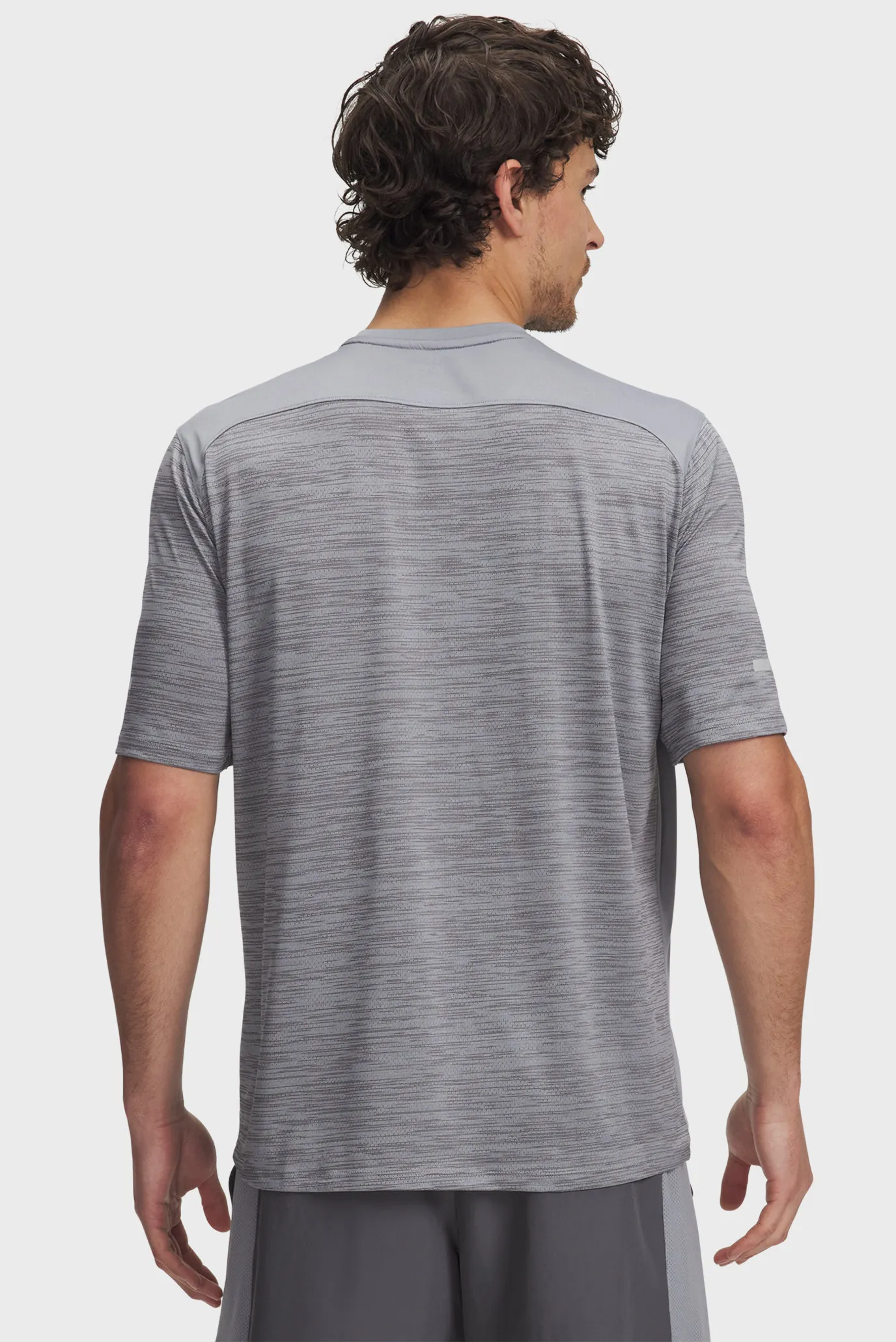 Чоловіча сіра футболка UA Tech Utility SS 3