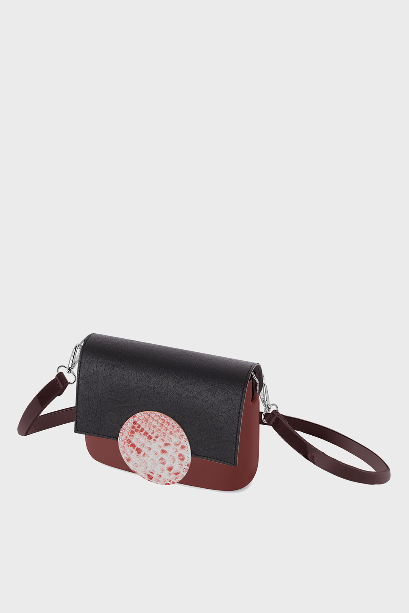 Жіноча бордова сумка Pocket 1