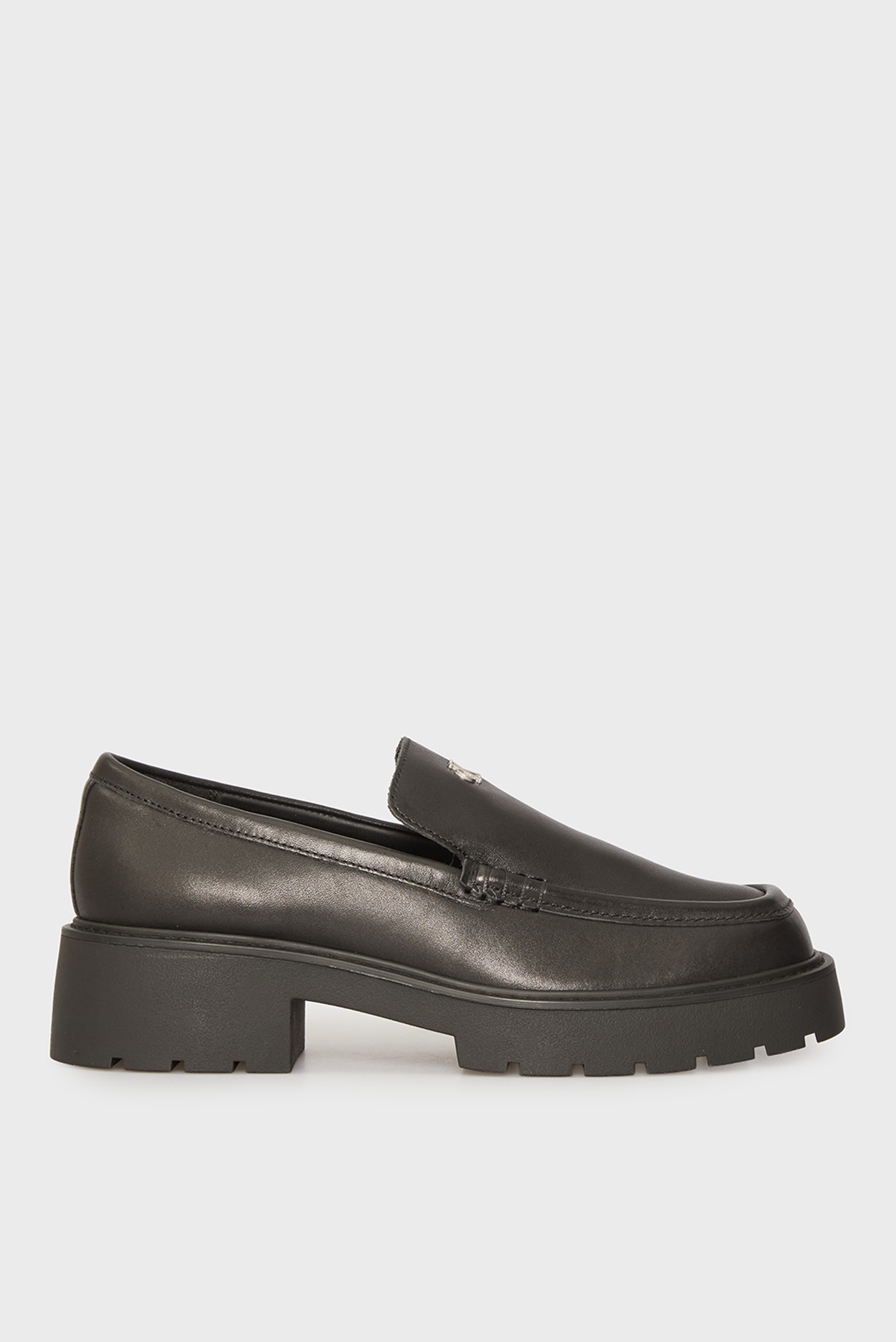 Женские черные кожаные лоферы COMBAT Черный 36 Calvin Klein Jeans YW0YW01862 Женские черные кожаные лоферы COMBAT Черный 36 Calvin Klein Jeans YW0YW01862