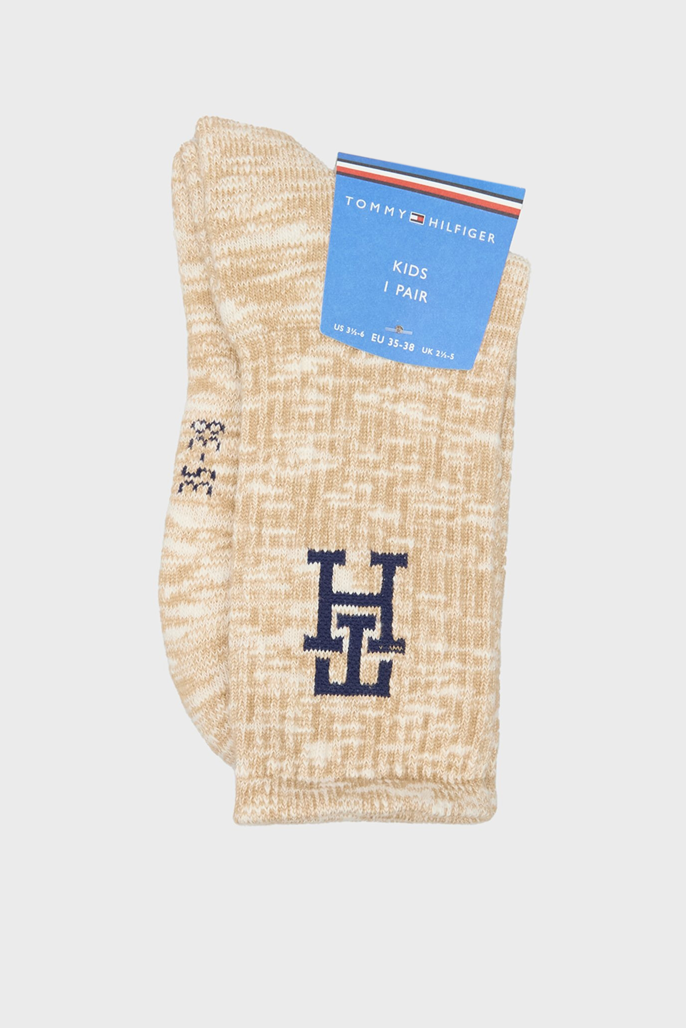 Детские бежевые носки BOOTSOCK Бежевый 35-38 Tommy Hilfiger 701229872 Детские бежевые носки BOOTSOCK Бежевый 35-38 Tommy Hilfiger 701229872