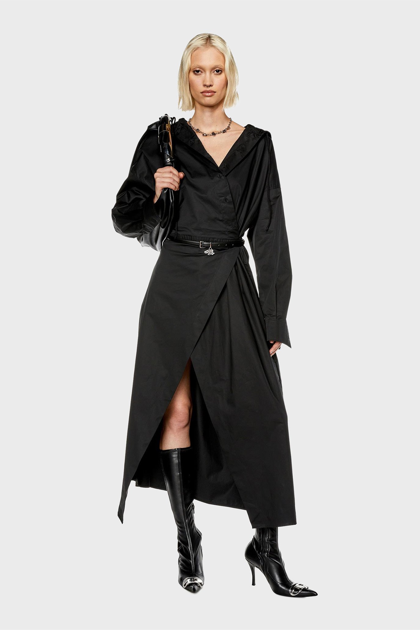 Женское черное платье D-KLEY ABITO 1