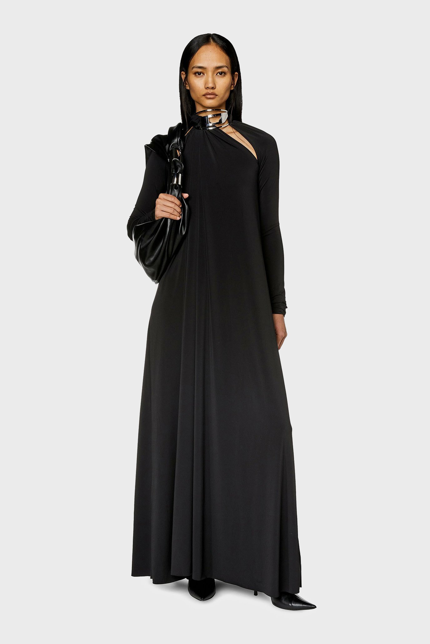 Женское черное платье D-LAVIE-KAF 1