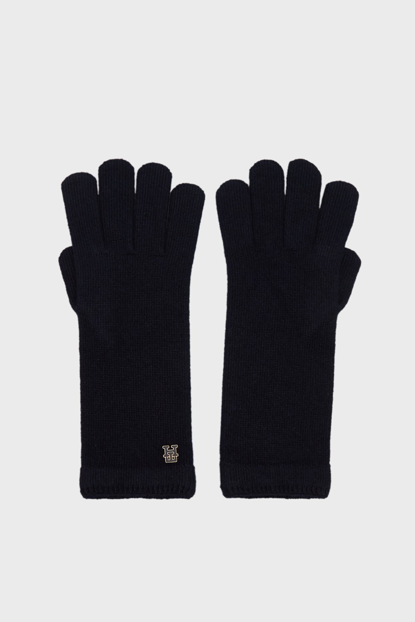 Жіночі темно-сині рукавички TH MONOGRAM GLOVES 1