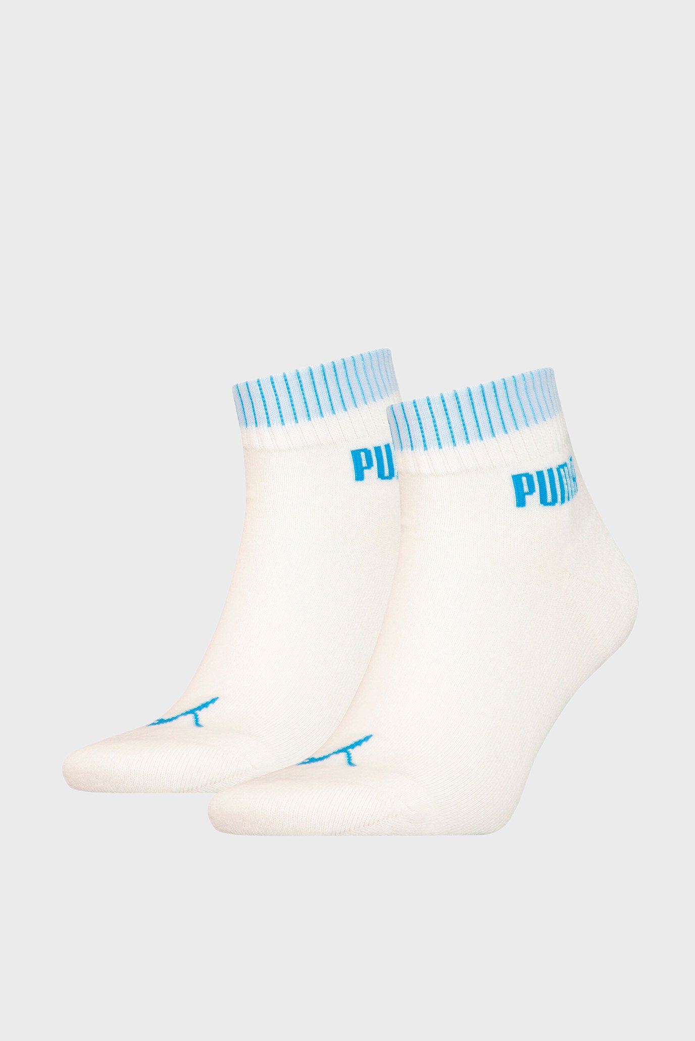 Белые носки (2 пары) PUMA UNISEX NEW HERITAGE QUA 1