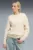 Женский белый свитшот Essentials Elevated Comfort Crew Sweatshirt Women