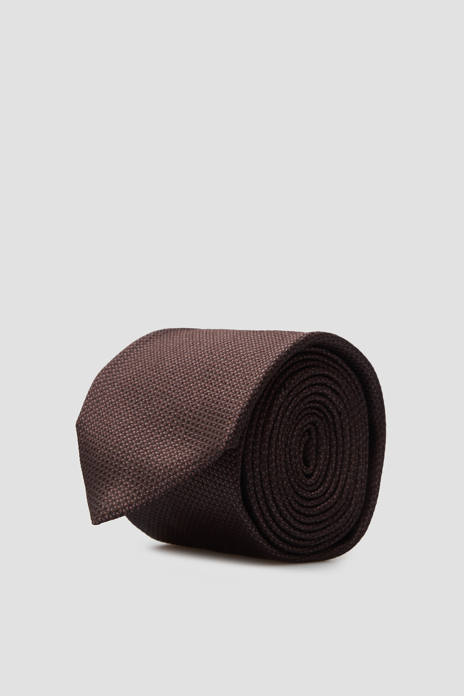 Чоловіча чорна шовкова краватка з візерунком 1