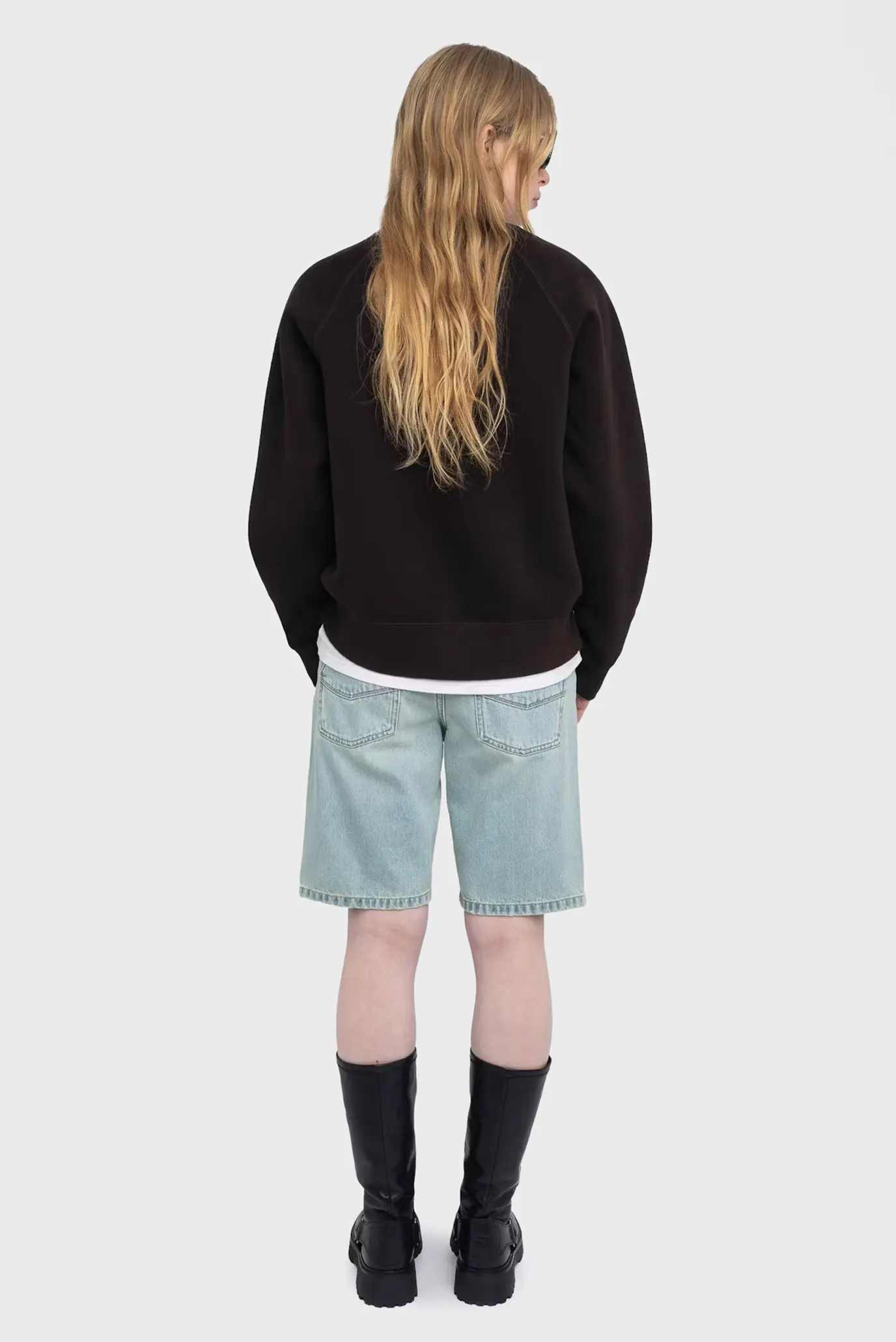 Жіночий темно-коричневий світшот Upper 4