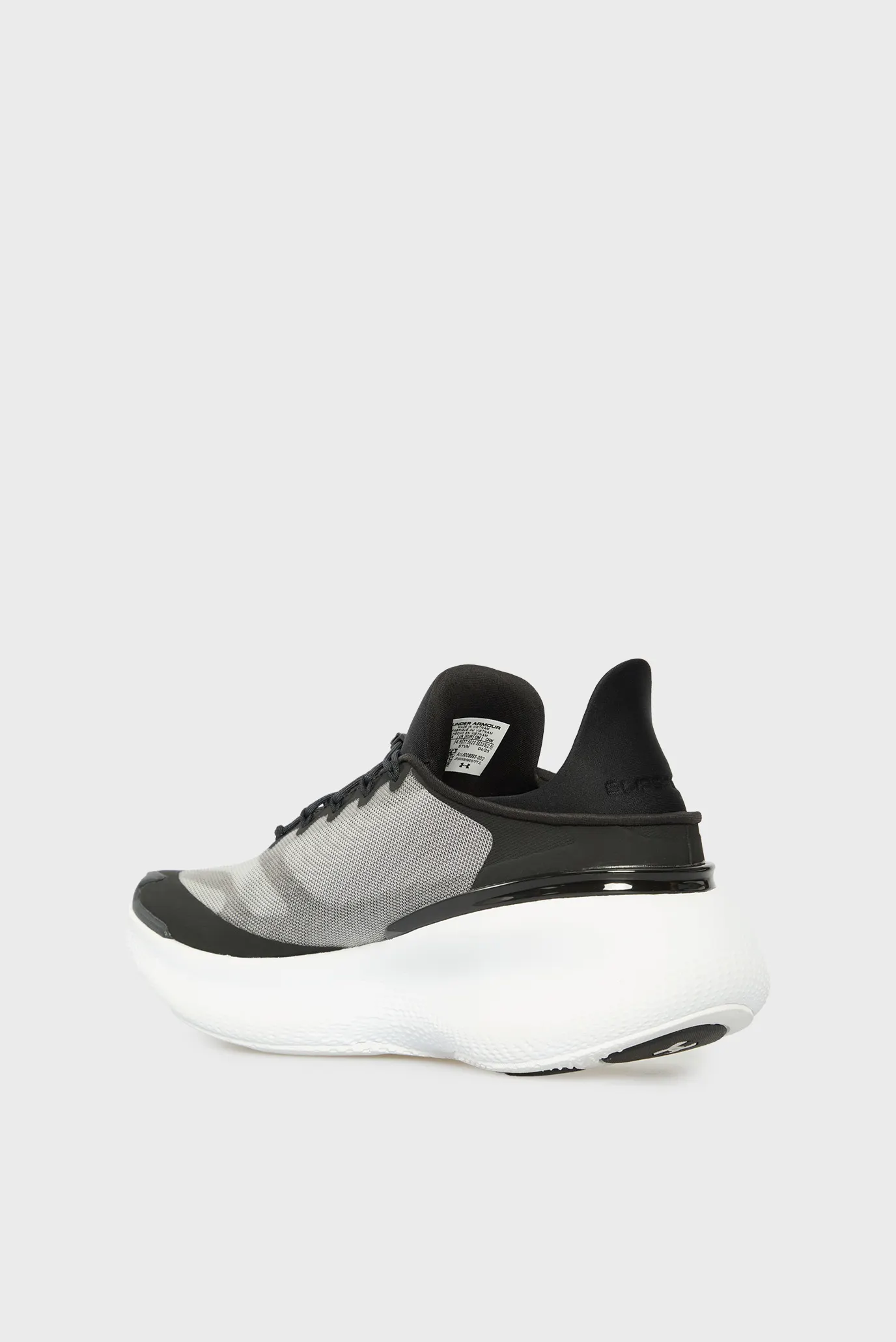 Детские черные кроссовки UA GS Nova 5