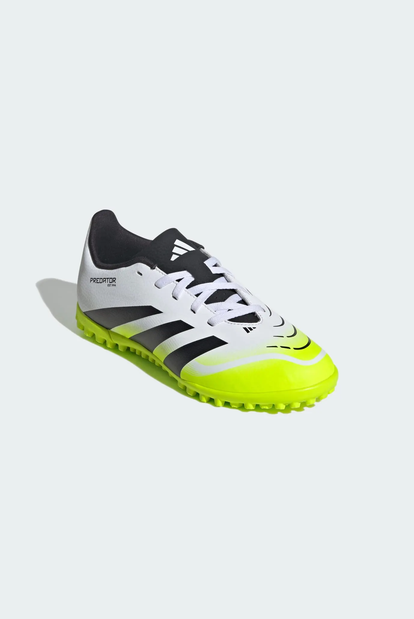 Детские белые сороконожки Predator Club Turf Kids 4