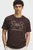 Чоловіча коричнева футболка UA GL FOUNDATION UPDATE SS