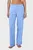 Жіночі блакитні брюки у смужку SANTINO