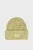 Женская желтая шапка