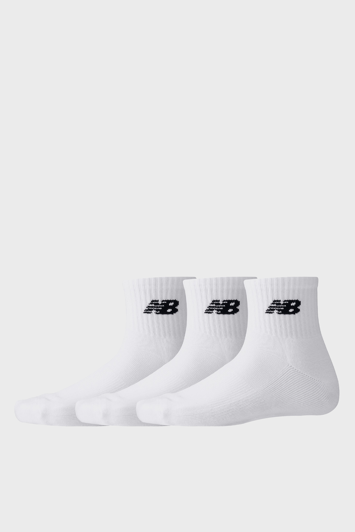 Білі шкарпетки NB Everyday (3 пари) 1