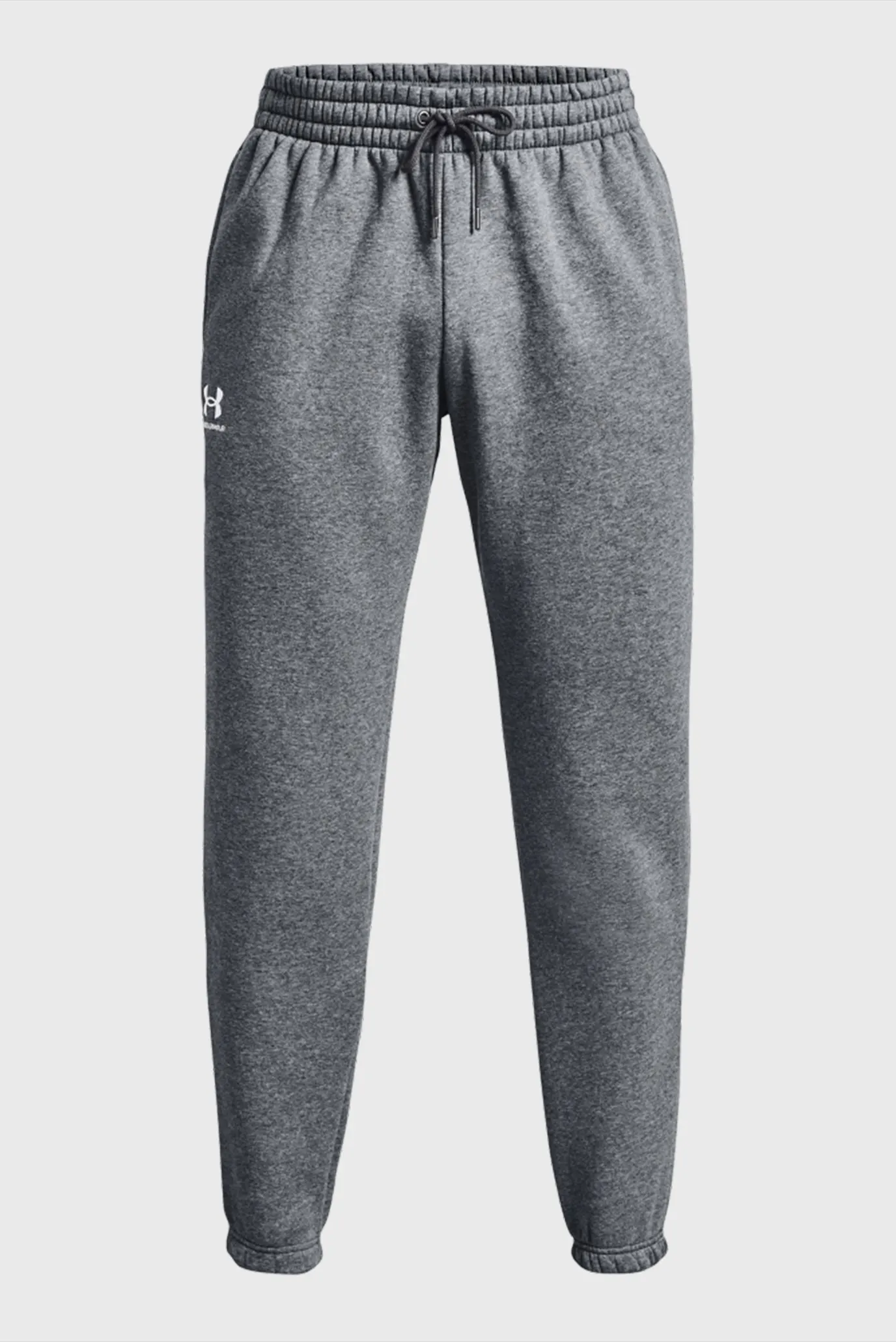 Мужские серые спортивные брюки UA Essential Fleece Jogger 5