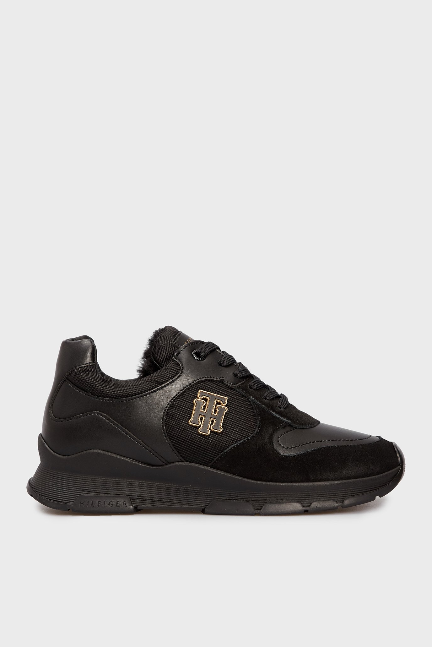 Женские черные кроссовки TH WARMLINED RUNNER Tommy Hilfiger FW0FW06783 ...