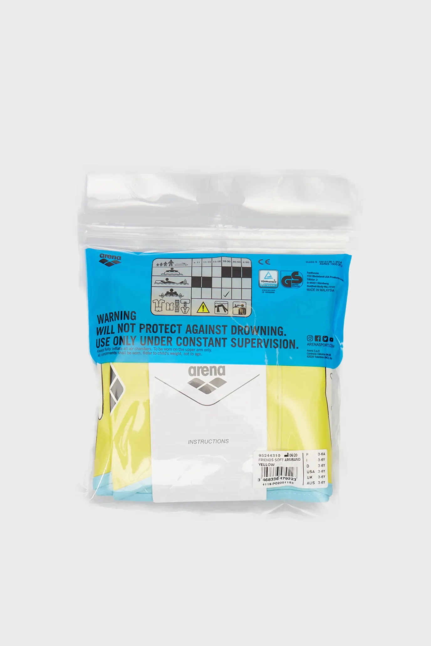 Детские нарукавники SOFT ARMBAND 3