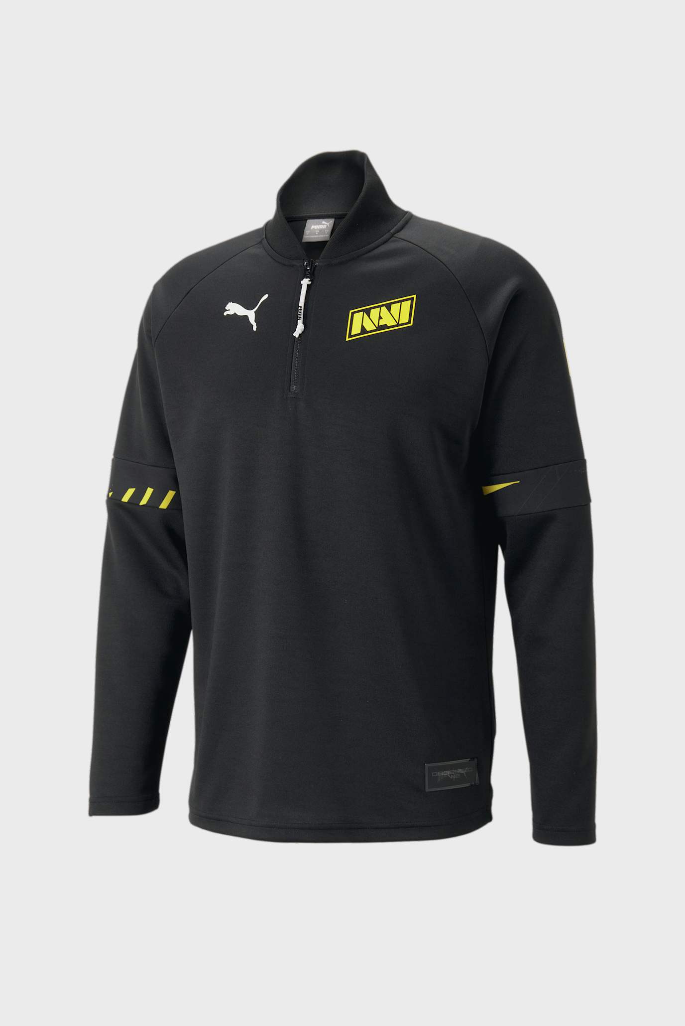 Мужская черная спортивная кофта PUMA x NAVI E7 Esports Half-zip Men 1