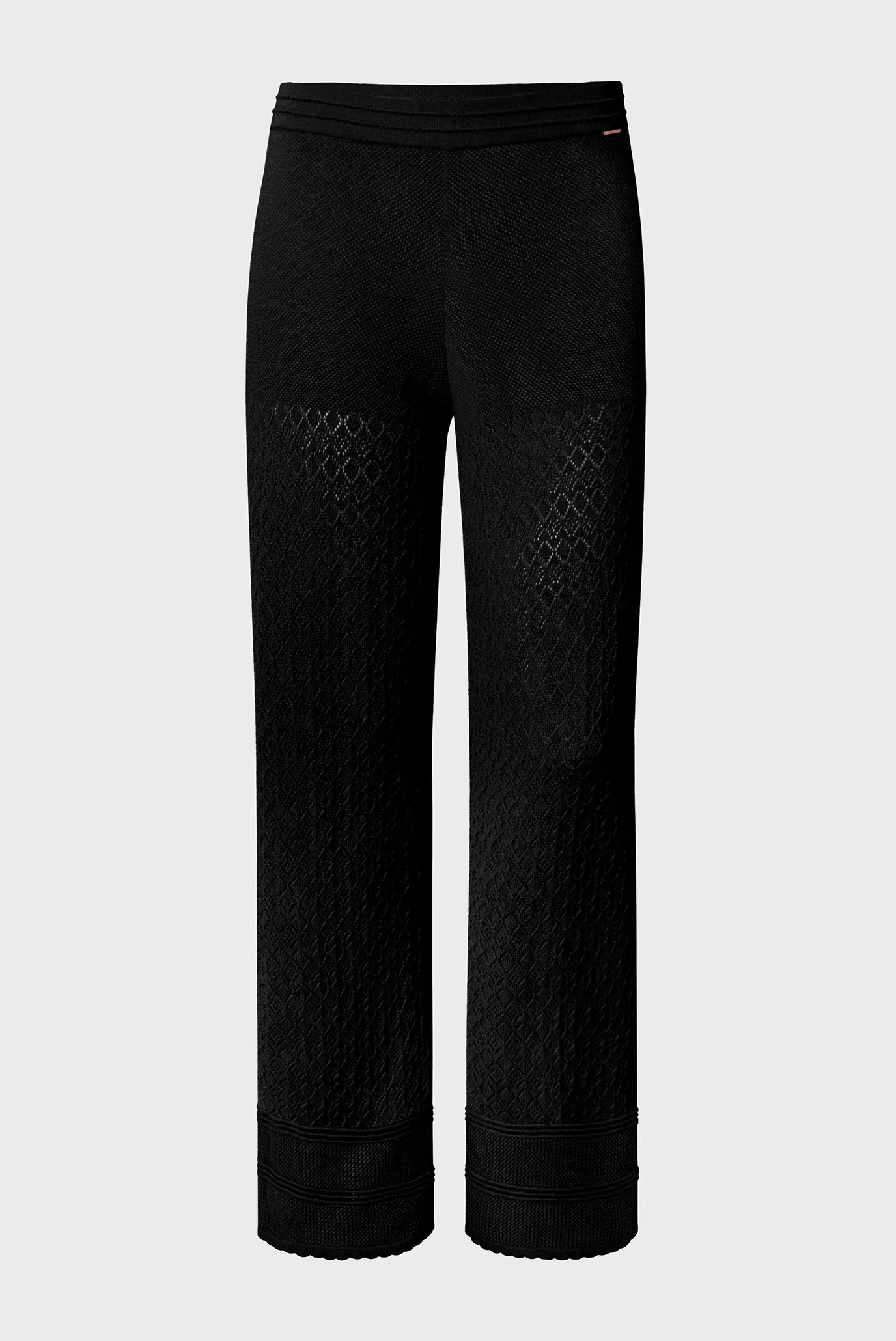 Женские черные брюки 7