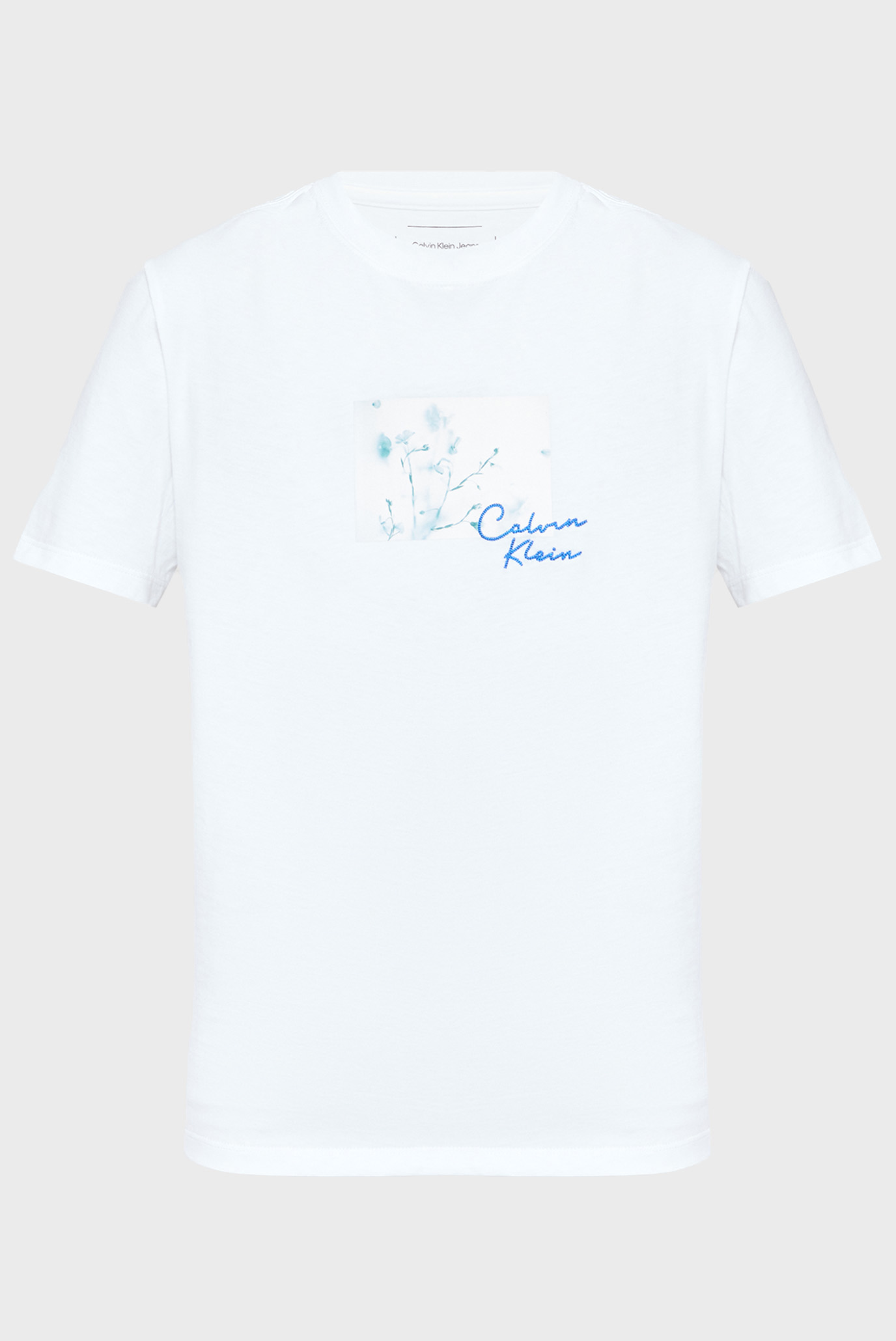 Женская белая футболка SS 20s CLASSIC Белый XS Calvin Klein Jeans LV047C855G Женская белая футболка SS 20s CLASSIC Белый XS Calvin Klein Jeans LV047C855G