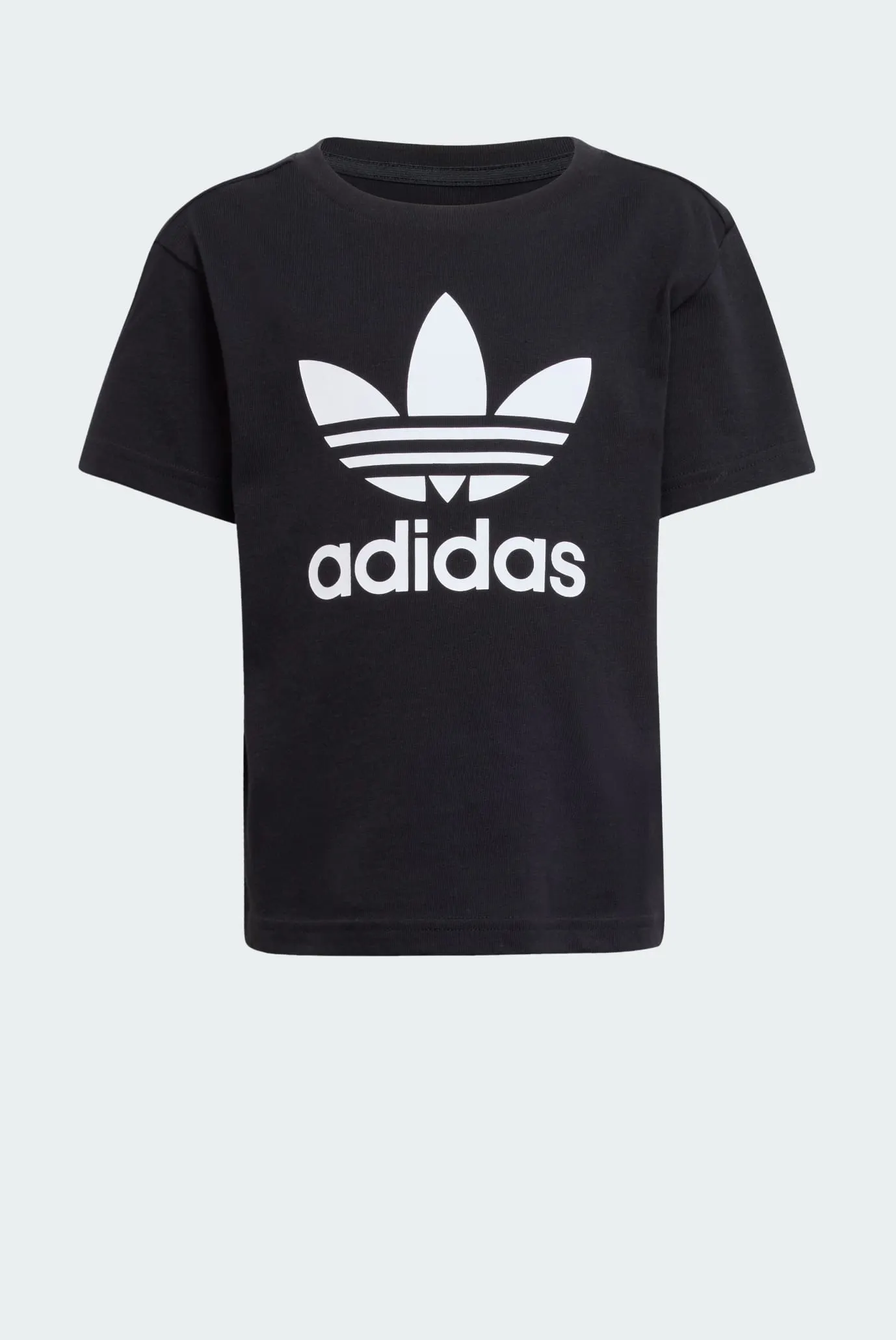 Детский черный комплект (футболка, шорты) Adicolor Kids 7