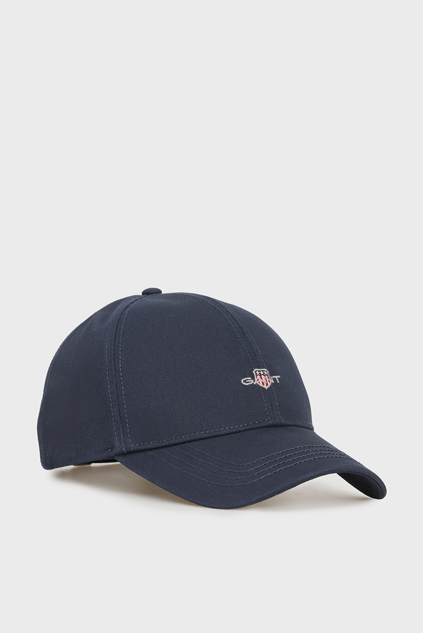 Мужская темно-синяя кепка COTTON TWILL CAP Синий ONESIZE Gant 9900001