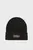 Мужская черная шапка PATCH CHUNKY