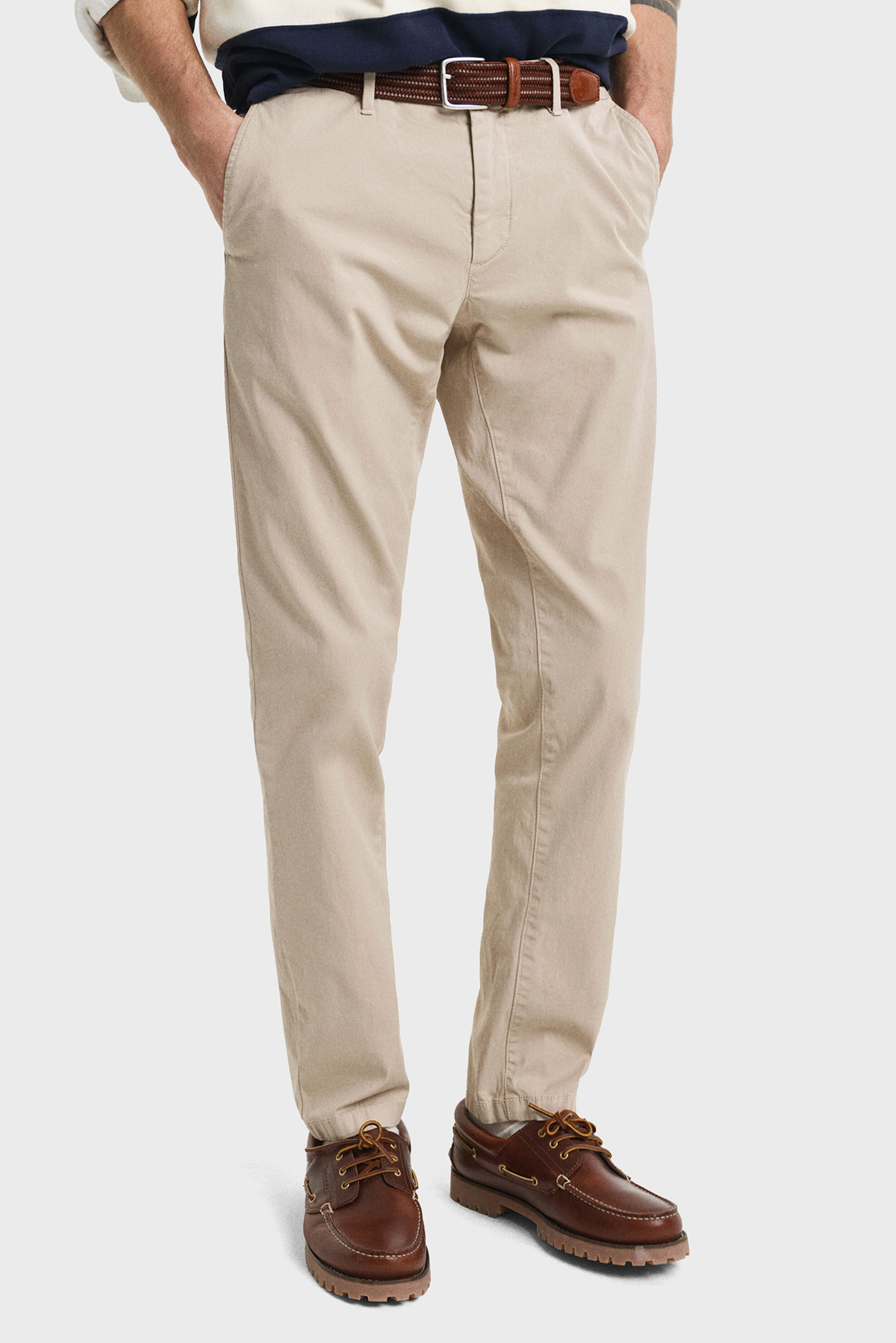 Мужские бежевые чиносы SLIM SUNFADED CHINOS Бежевый 31-32 Gant 1505353 Мужские бежевые чиносы SLIM SUNFADED CHINOS Бежевый 31-32 Gant 1505353