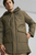 Мужская зеленая парка Down Parka Jacket Men