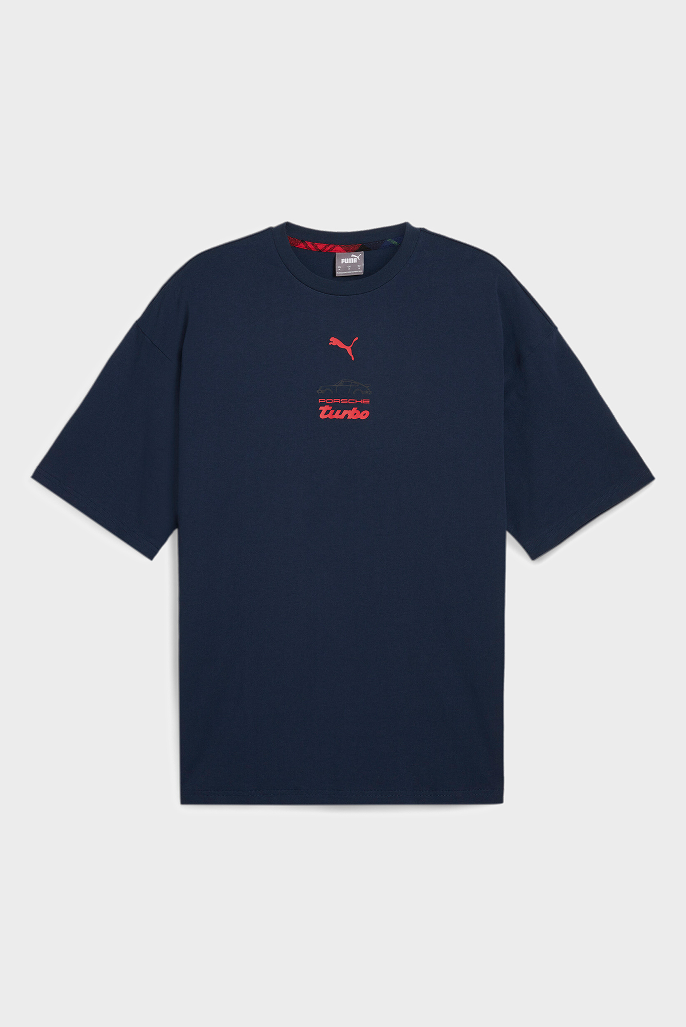 Мужская темно-синяя футболка Porsche Legacy Statement Graphic Tee Men 1