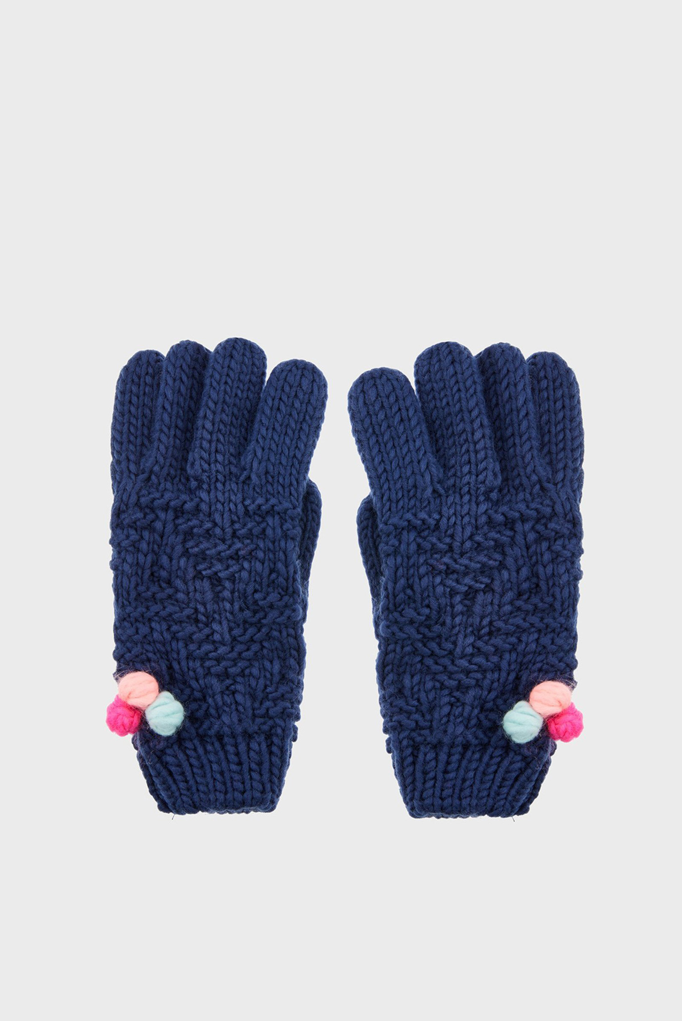 Детские синие перчатки 1