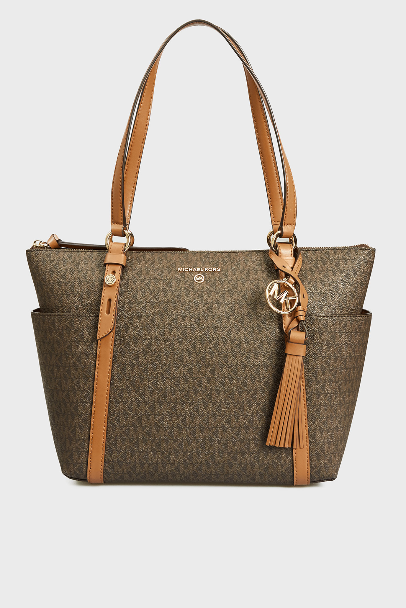Женская коричневая сумка Michael Kors 30T0GNXT2B_252 — MD-Fashion