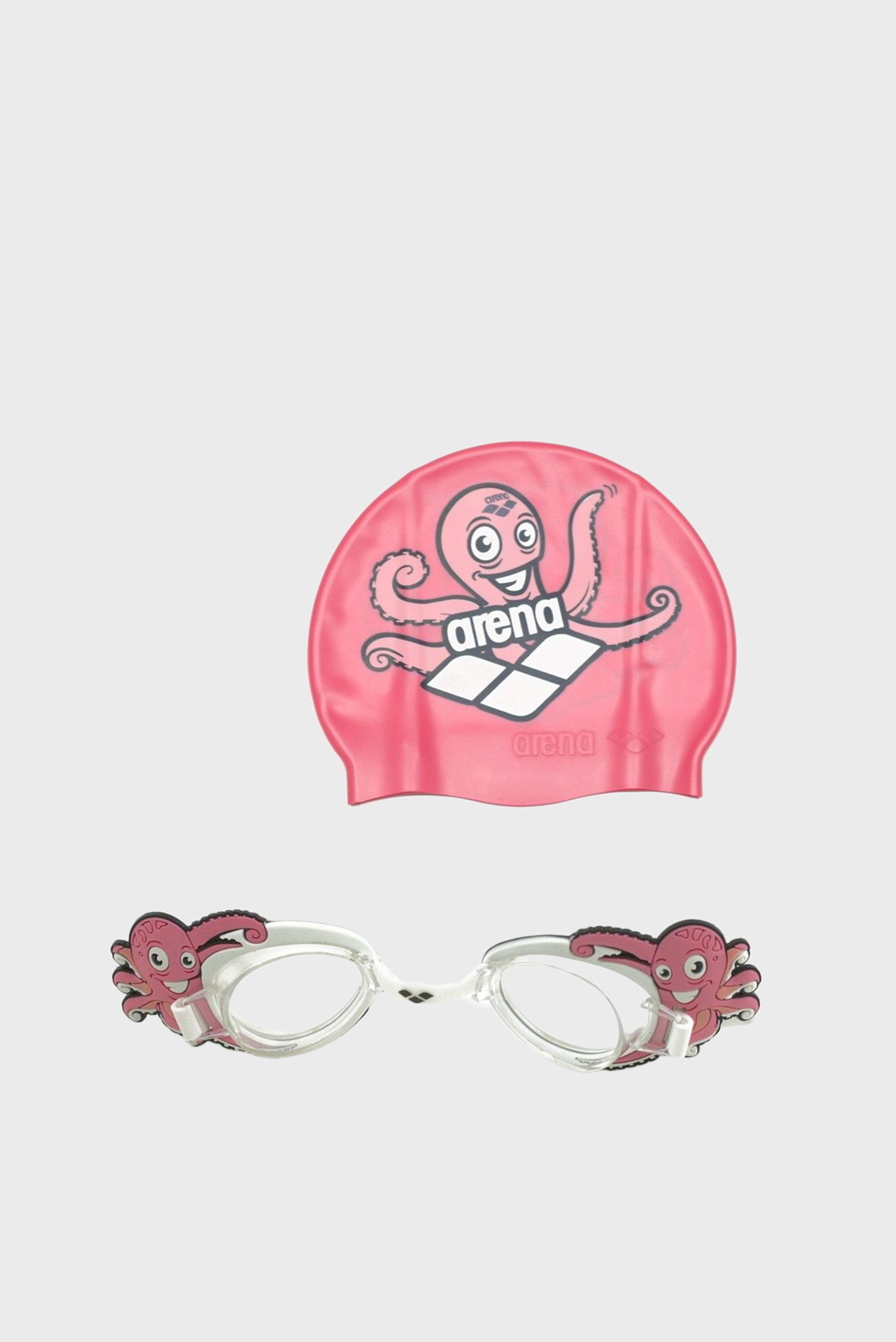 Набор аксессуаров для плавания (очки, шапочка) BUBBLE SET 1