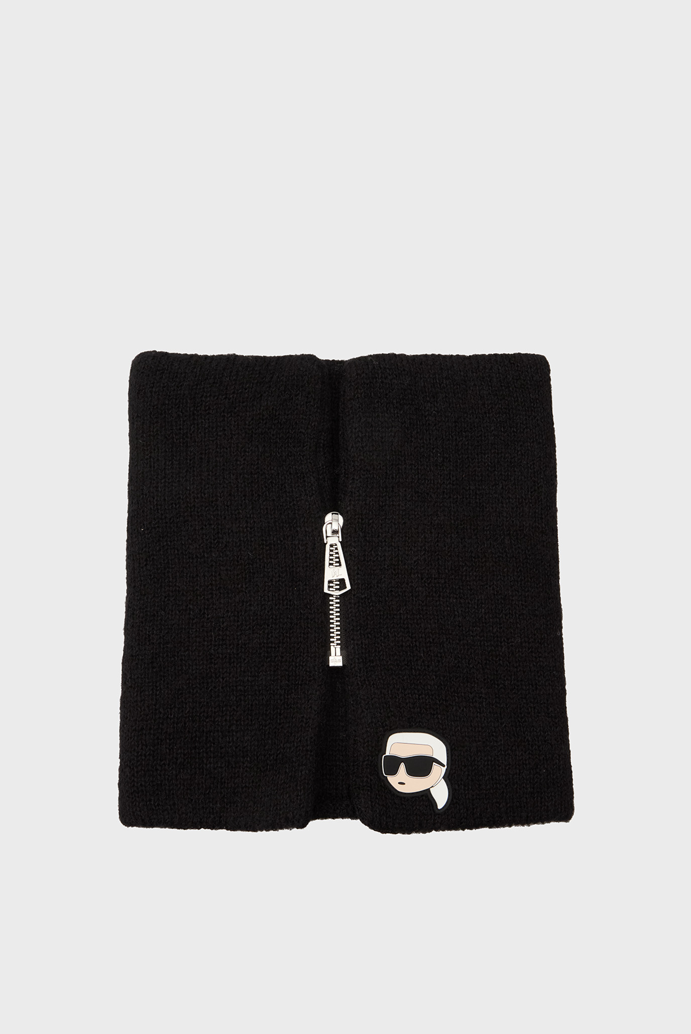 Женский черный баф IKONIK 2.0 SNOOD Черный ONESIZE Karl Lagerfeld 236W3303 Женский черный баф IKONIK 2.0 SNOOD Черный ONESIZE Karl Lagerfeld 236W3303